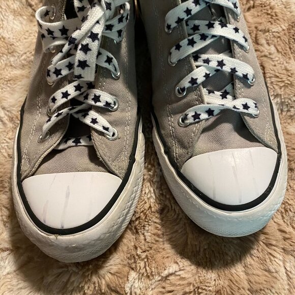 Converse All Star Chuck Taylor Grey High Tops Unisex US Mens 5 Womens 7 - Picture 8 of 13